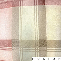 Fusion Rideaux à ?illets doublés, 100% Coton, Blush, 167,6 cm de Large x 228,6 cm de Hauteur (168 x 229 cm)