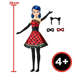 Acheter Poupée Ladybug Transformation - BANDAI - Miraculous 26 cm - Changement de tenue