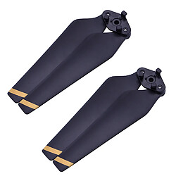 2x pale d'hélice repliable à dégagement rapide pour dji mavic pro drone gold