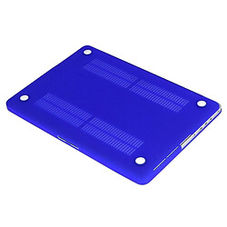 Wewoo Housse Étui bleu foncé pour Macbook Pro Retina 15,4 pouces 3 en 1 Coque de protection en plastique dur avec de clavier et prise de poussière de port pas cher