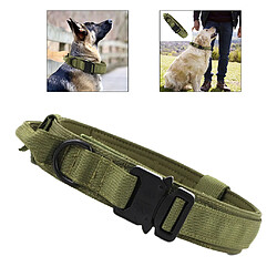 Acheter Boucle De Dégagement Rapide De Collier De Chien En Nylon Réglable Pour Le Vert Extérieur De Formation De Chien