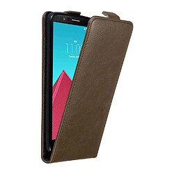 Cadorabo Coque LG G4 / G4 PLUS Etui en Marron