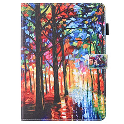 Wewoo Coque pour iPad Pro 10.5 pouces Forêt Modèle Horizontal Flip Case en cuir avec 3 Gears Holder & Card Slots