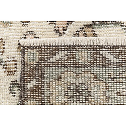 Avis Vidal Tapis de laine 254x157 beige Ultra Vintage