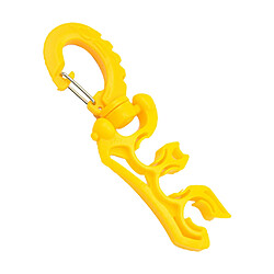 Avis Support De Tuyau Triple BCD Sous-marin Pour Plongée Avec Clip Pliant Snap Jaune