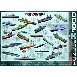 Acheter Puzzle 1000 piAces Eurographics Navires de guerre de la Seconde guerre mondiale (6000-0133)