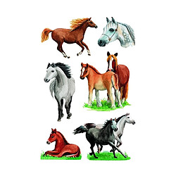 Stickers - Chevaux - Loisirs créatifs