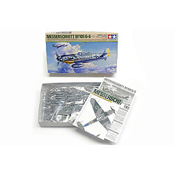 Tamiya 61117 61117-1:48 Deutsche Bf109 G-6 Jeu de Couteaux en Plastique Non laqué