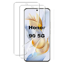 Htdmobiles Verre trempe pour Huawei Honor 90 5G - [Lot de 2] film de protection transparent