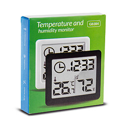 Acheter Greenblue Thermomètre/hygromètre avec fonction horloge