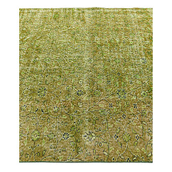 Avis Vidal Tapis de laine 267x157 vert Ultra Vintage