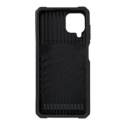 Coque en TPU 2 en 1, hybride avec béquille et porte-cartes vert noirâtre pour votre Samsung Galaxy A22 4G (EU Version)