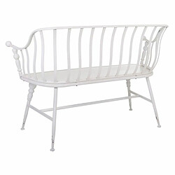 Acheter Banc Alexandra House Living Blanc Fer 53 x 86 x 128 cm