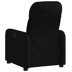 Avis vidaXL Fauteuil inclinable électrique Noir Tissu