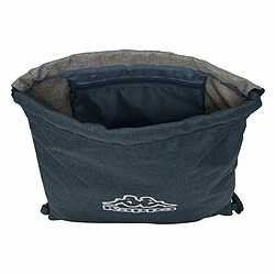 Avis Sac à dos serré par des ficelles Kappa Dark navy Gris Blue marine 35 x 40 x 1 cm