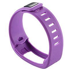 Wewoo Bracelet Violet pour Garmin Vivofit 1 Montre Smartwatch en Silicone, Longueur: environ 21cm