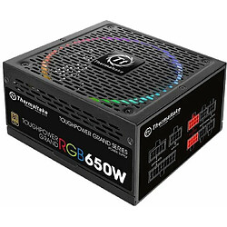 Avis Thermaltake Toughpower Grand RGB unité d'alimentation d'énergie 650 W 24-pin ATX ATX Noir