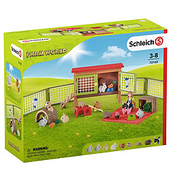 Schleich Ensemble de Jeu Pique-Nique avec les Petits Animaux Farm World Multicolore pas cher