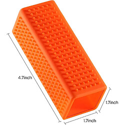 pack De 2 Épilateurs Pour Chiens Et Chats Pour Voitures Tapis Canapé Brosse Nettoyante En Caoutchouc Creux