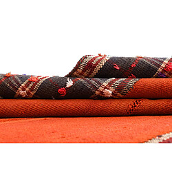 Acheter Vidal Tapis de laine 164x124 orange Jajim