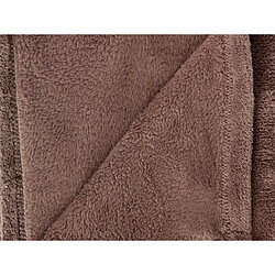 Atmosphera, Createur D'Interieur Plaid microfibre 125x150 cm - taupe - Atmosphera