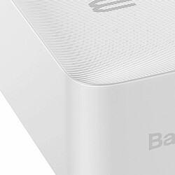 Acheter Power Bank Baseus Bipow Blanc 30000 mAh