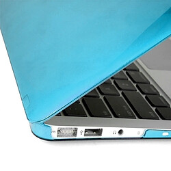 Wewoo Housse Étui bleu pour MacBook Air 13,3 pouces 4 en 1 Crystal Hard Shell boîtier de protection en plastique avec protecteur d'écran et clavier de bouchons anti-poussière pas cher