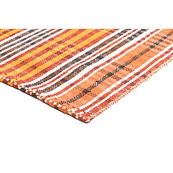 Vidal Tapis de laine 207x153 jaune Jajim pas cher