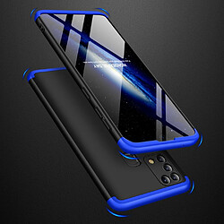 Coque en TPU 3 pièces détachables mates noir/bleu pour votre Samsung Galaxy M31