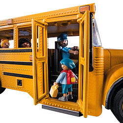 Avis Playmobil® Playmobil 70983 Jouet de Construction 46 pièces Autobus Scolaire avec Effets Lumineux Jaune