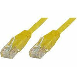 Avis Disney U/UTP CAT6 3M Yellow PVC Unshielded Network Cable, PVC, 4x2xAWG 26 CCA, 3 Meter