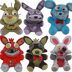 Universal 6pcs 5 nuits chez Freddy peluche 18 cm