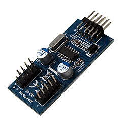 Acheter Adaptateur de Carte Mère de Carte PCB D'en-tête USB 2.0 Mâle 1 à 2 Séparateur 9 Broches