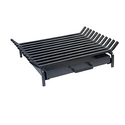 Visiodirect Grille horizontal avec tiroir coloris Noir - 50 x 40 cm