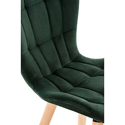 Acheter Non Chaise Elda en velours