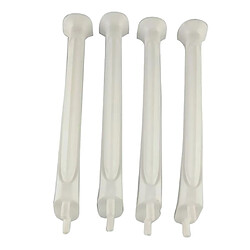 Avis Lot de 4 trains d'atterrissage pour Accessoires Avion SYMA X5HW X5HC X5SW X5SC Blanc