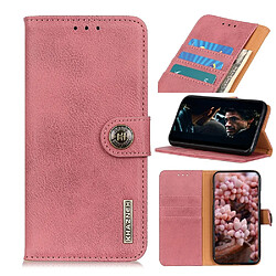 Wewoo Housse Coque Pour Galaxy A71 Texture en peau de vache cuir à rabat horizontal avec support et fentes cartes et portefeuille rose