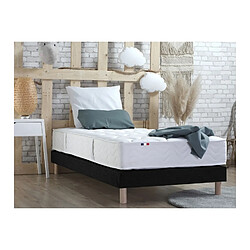 Idliterie Ensemble Matelas Ressorts 5 Zones ETOILE + Sommier - Made in France