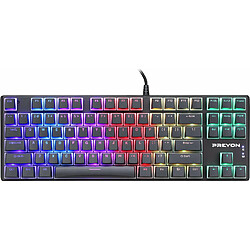 Avis Clavier PREYON Brown Blitz Claw Gateron Brown | Boîtier aluminium | Clavier interchangeable Pudding/Noir PBT | RGB | Antighosting | Gaming