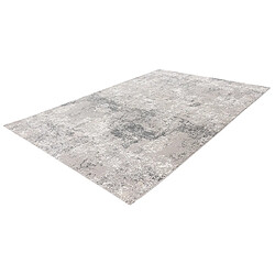 Acheter Lisa Design Telio - tapis rectangulaire motif relief - gris