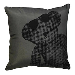 Paris Prix Coussin Déco Lulu Bear Anthracite 40x40cm