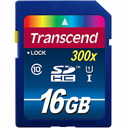 Transcend Secure Digital SDHC UHS-I 16 GB