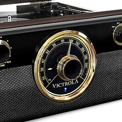 Victrola Empire Junior Chaîne Stéréo 4-en-1 Platine Vinyle - Expresso