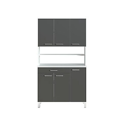 Avis Cstore TACOMA Buffet de cuisine L 100 cm - gris mat