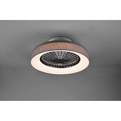 Lumière Farsund Ventilateur de Plafond Moderne Gris 3000-6500K Télécommande