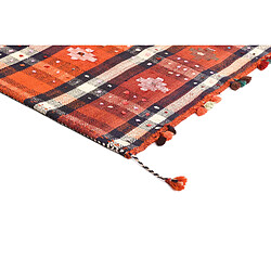 Acheter Vidal Tapis de laine 245x152 orange Jajim