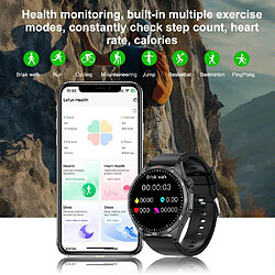 Yonis Montre Connectée IP67 Écran 1.5 Pouces Bluetooth Appels pas cher