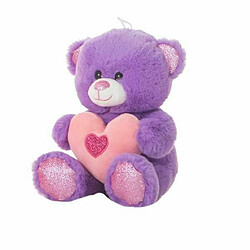 BigBuy Kids Jouet Peluche Ours 20 cm Coeur