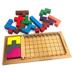 Avis Universal Jeu de puzzle en bois Tetris cerveau magique prévisualisation anniversaire enfant cadeau pour les enfants | Puzzle