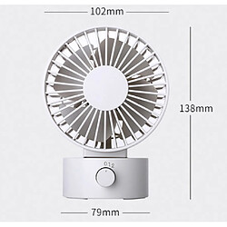 Avis Universal Ventilateur mini USB pour bureau, maison, plage, ordinateur portable à 2 vitesses, ventilateur PC avec lame de ventilateur double latéral, rasoir | Gadget USB